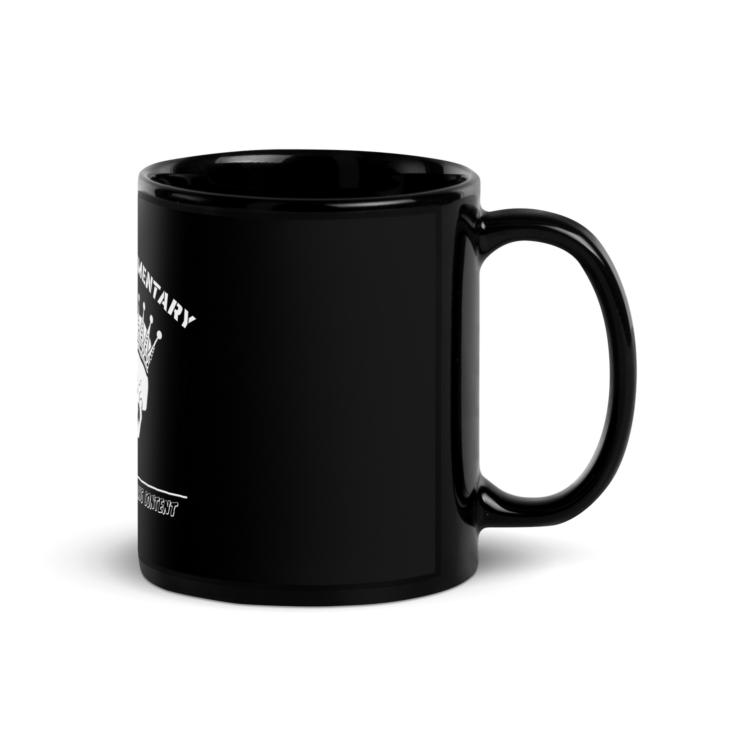 Black Glossy Mug