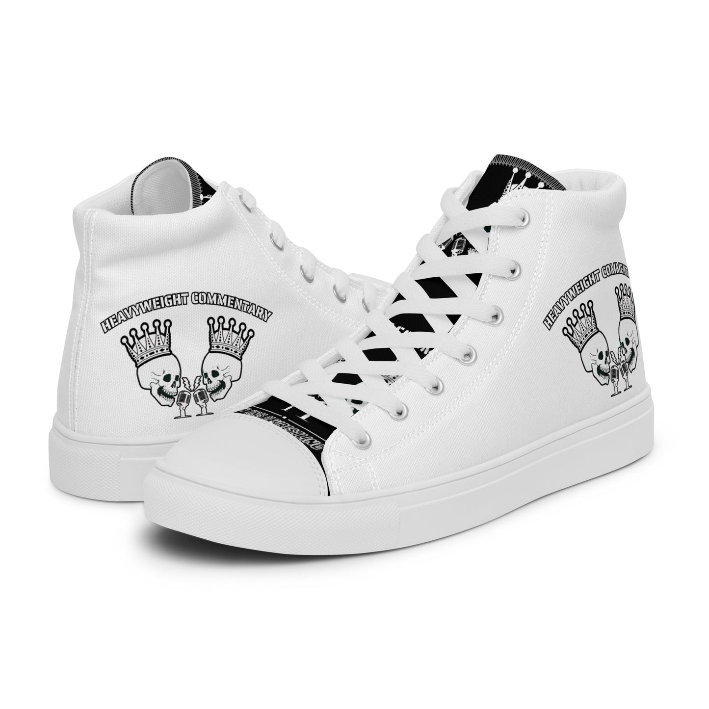 HC Men’s High Top Canvas Sneakers