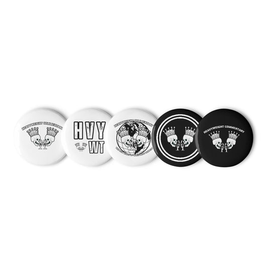 HC Pin Buttons ( Set of 5)